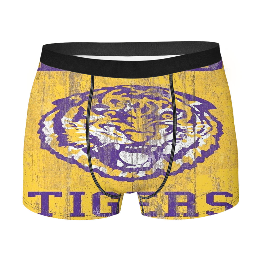 Lsu Tigers Wall Art Men'S Boxer Briefs