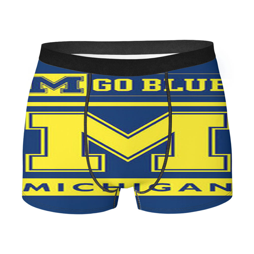 M Go Blue Michigan Men'S Boxer Briefs
