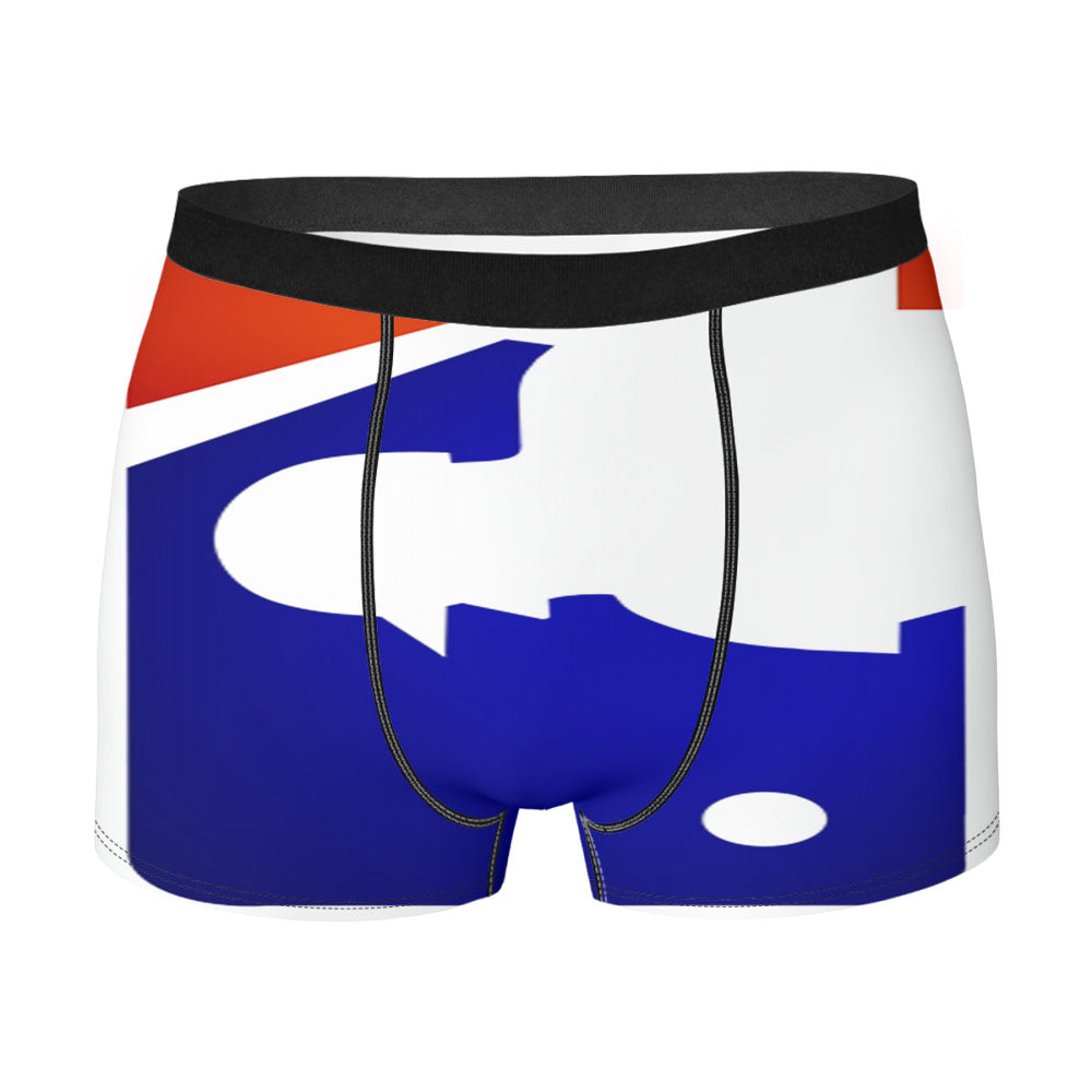 Major League Baseball Logo Men'S Boxer Briefs