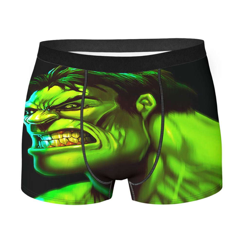 Marvel Hulk Art Men'S Boxer Briefs