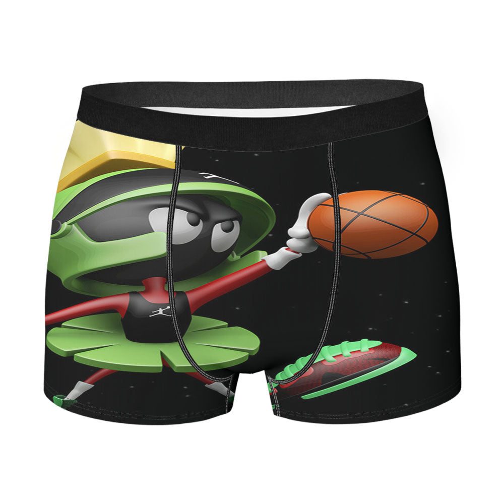 Marvin The Martian Basket Jordan Men'S Boxer Briefs
