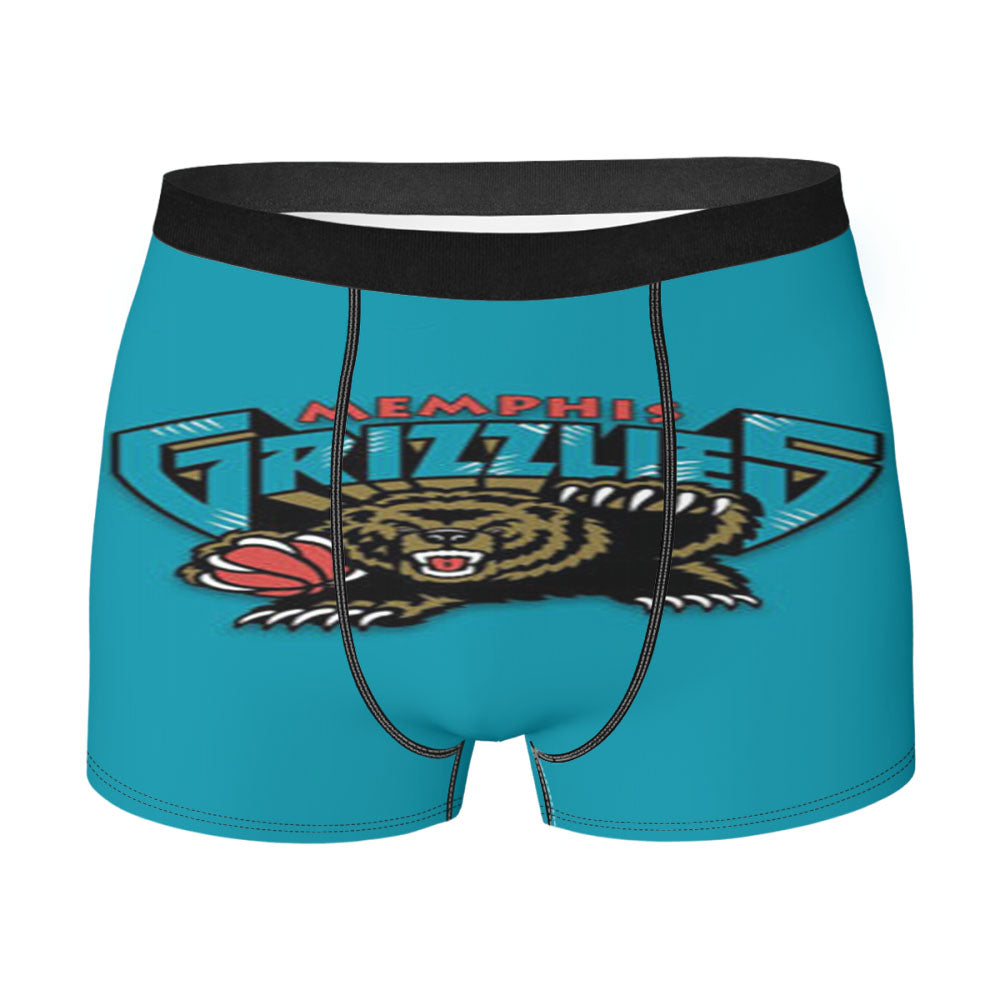 Memphis Grizzlies Bear Men'S Boxer Briefs
