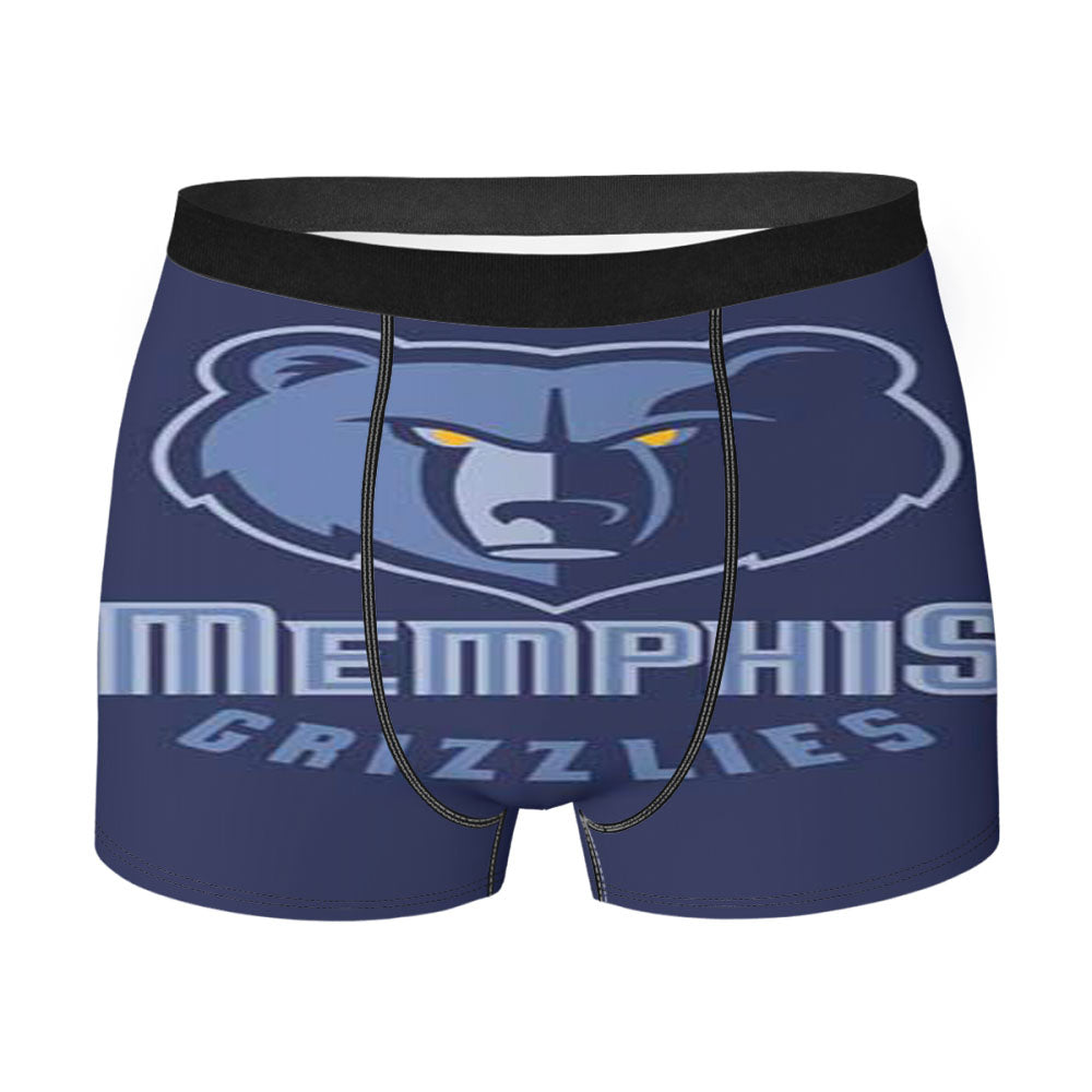 Memphis Grizzlies Blues Men'S Boxer Briefs