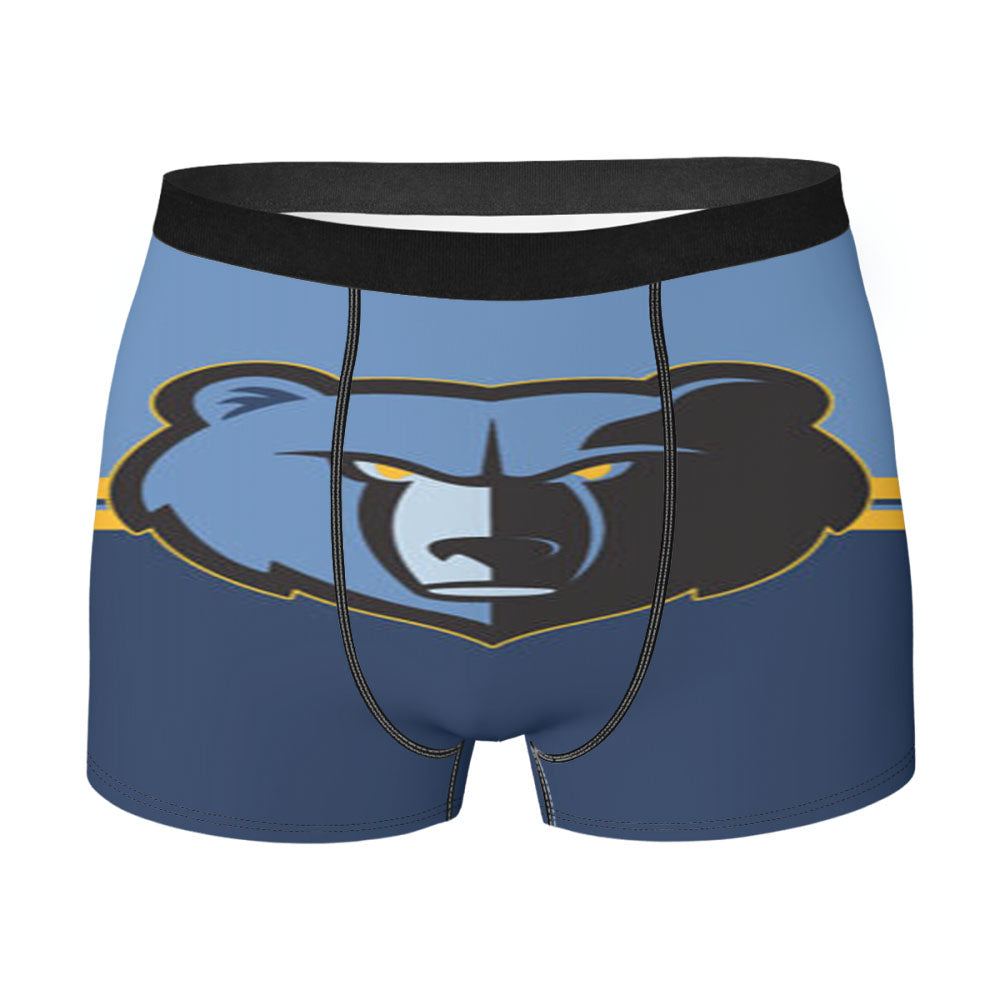 Memphis Grizzlies Logo Men'S Boxer Briefs