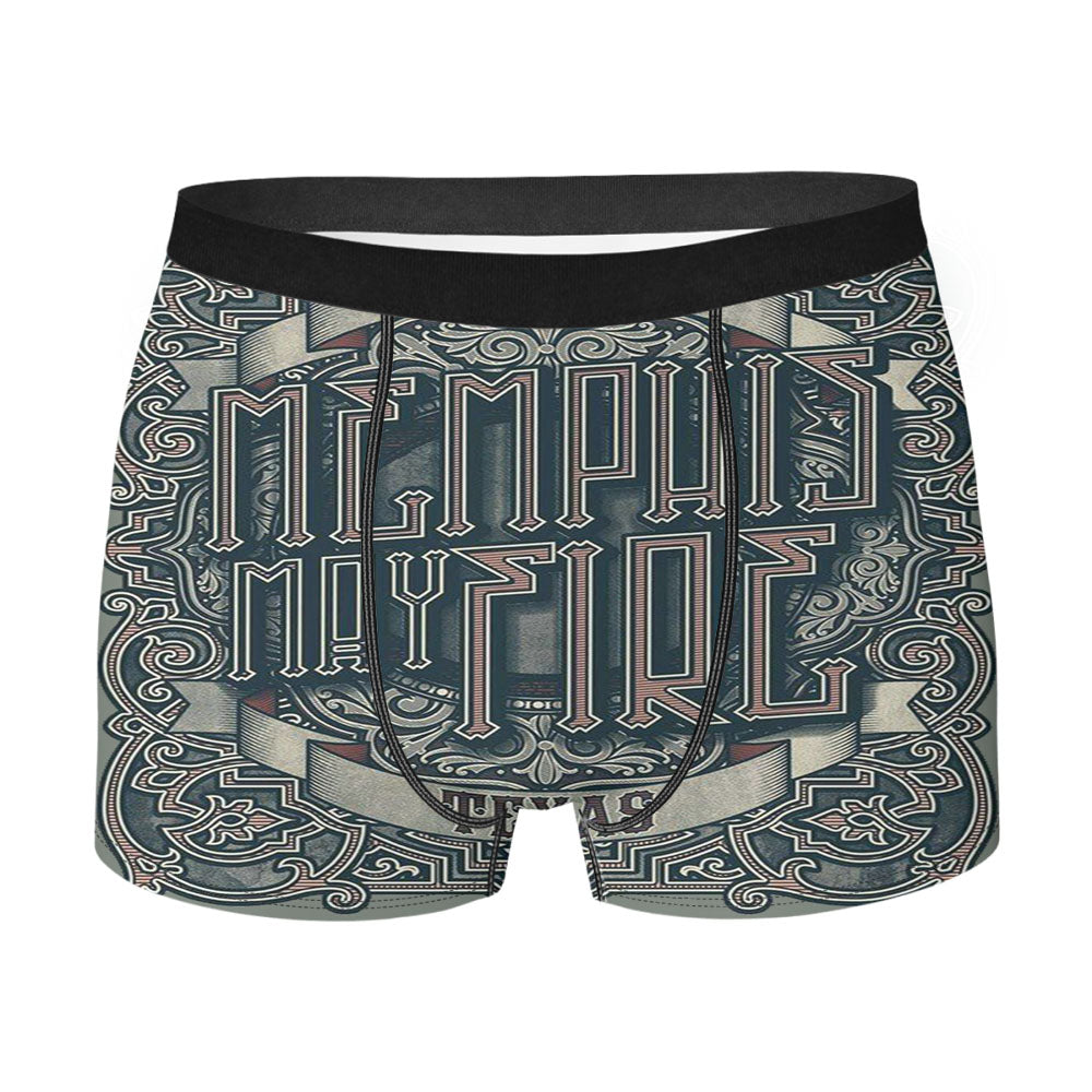 Memphis May Fire Dallas Texas Men'S Boxer Briefs