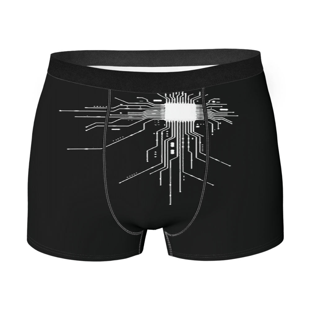 Mens Gift Cpu For Gamer Big Bang Theory Men'S Boxer Briefs