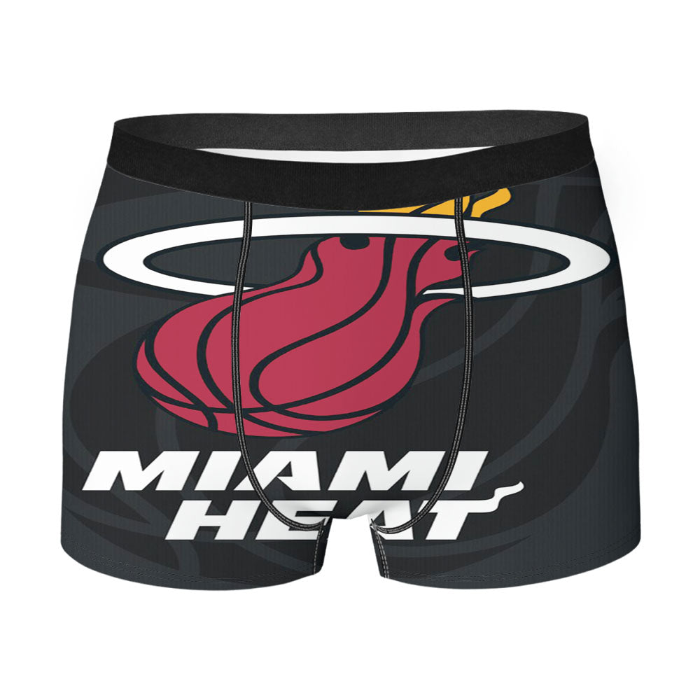 Miami Heat Basket Men'S Boxer Briefs