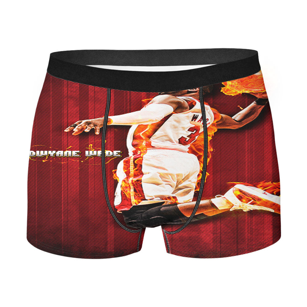 Miami Heat Dwyane Wade Men'S Boxer Briefs
