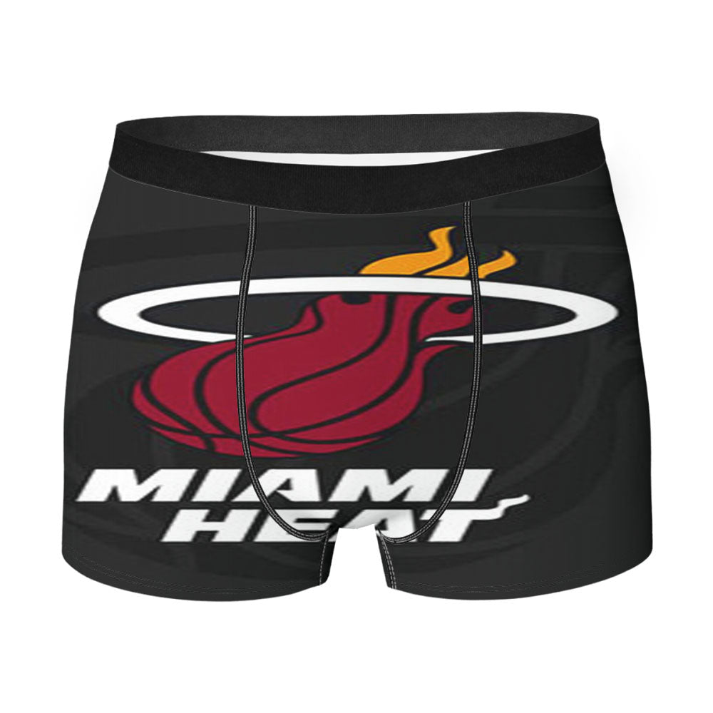 Miami Heat Logo Men'S Boxer Briefs