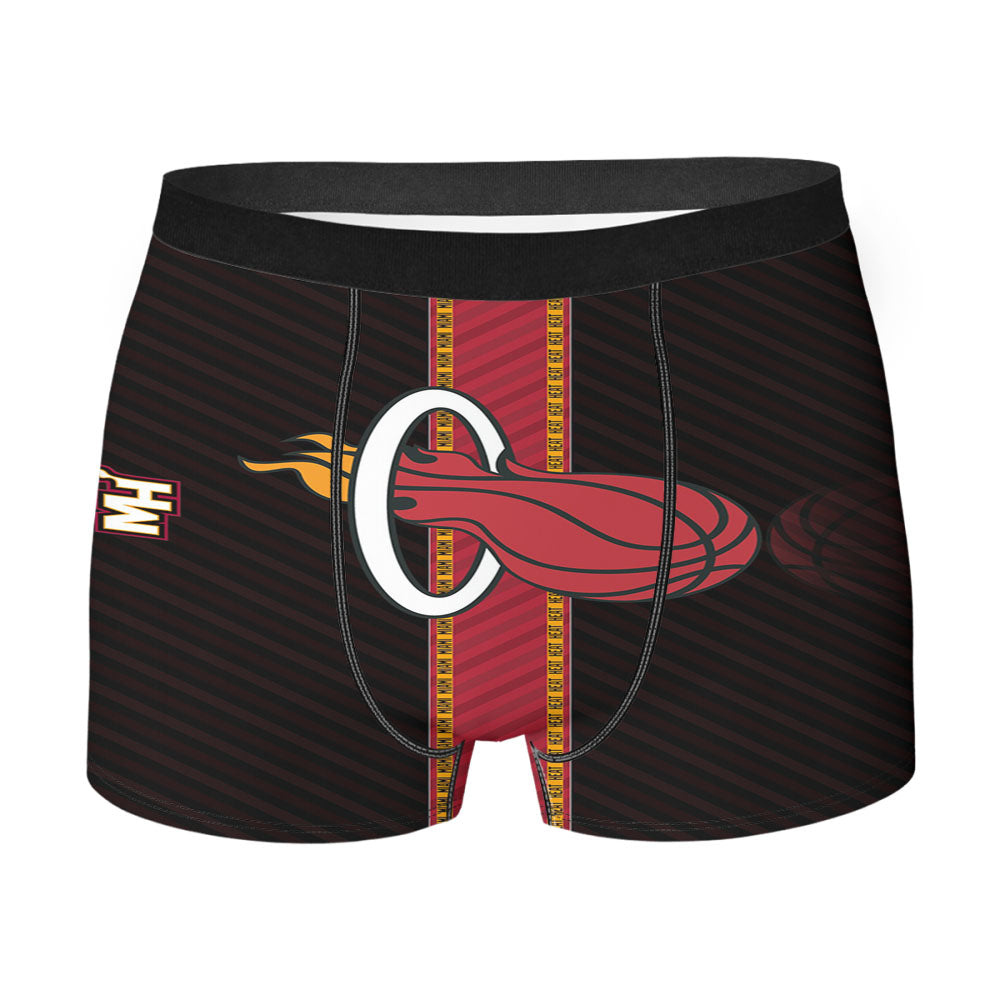 Miami Heat Wallpaper1 Men'S Boxer Briefs