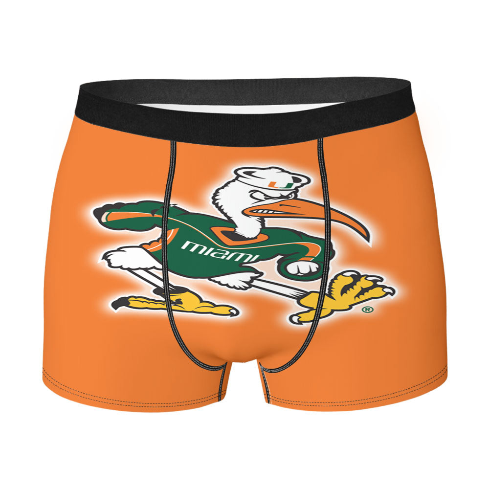 Miami Hurricanes Logo Men'S Boxer Briefs