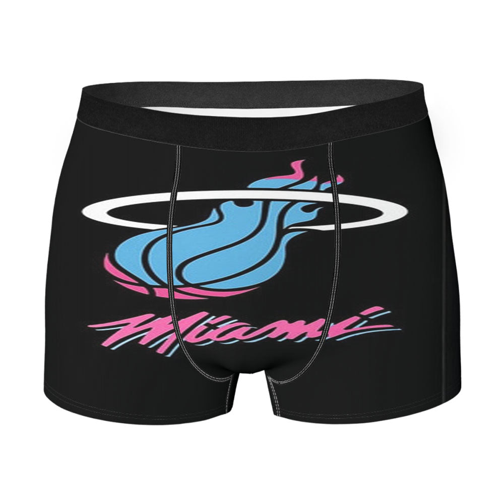 Miami Pink Blue Men'S Boxer Briefs
