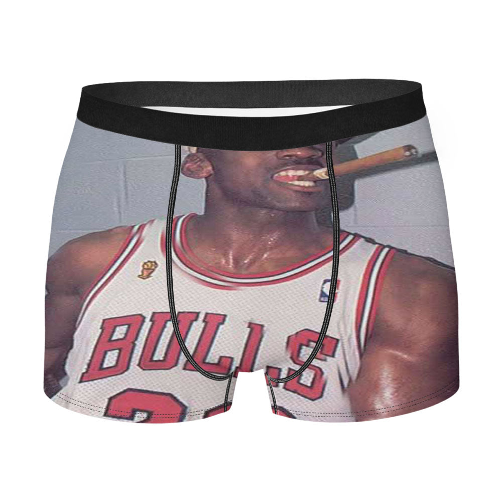 Michael Jordan Cigar Men'S Boxer Briefs