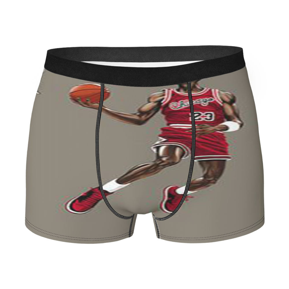 Michael Jordan Jump Shot Men'S Boxer Briefs