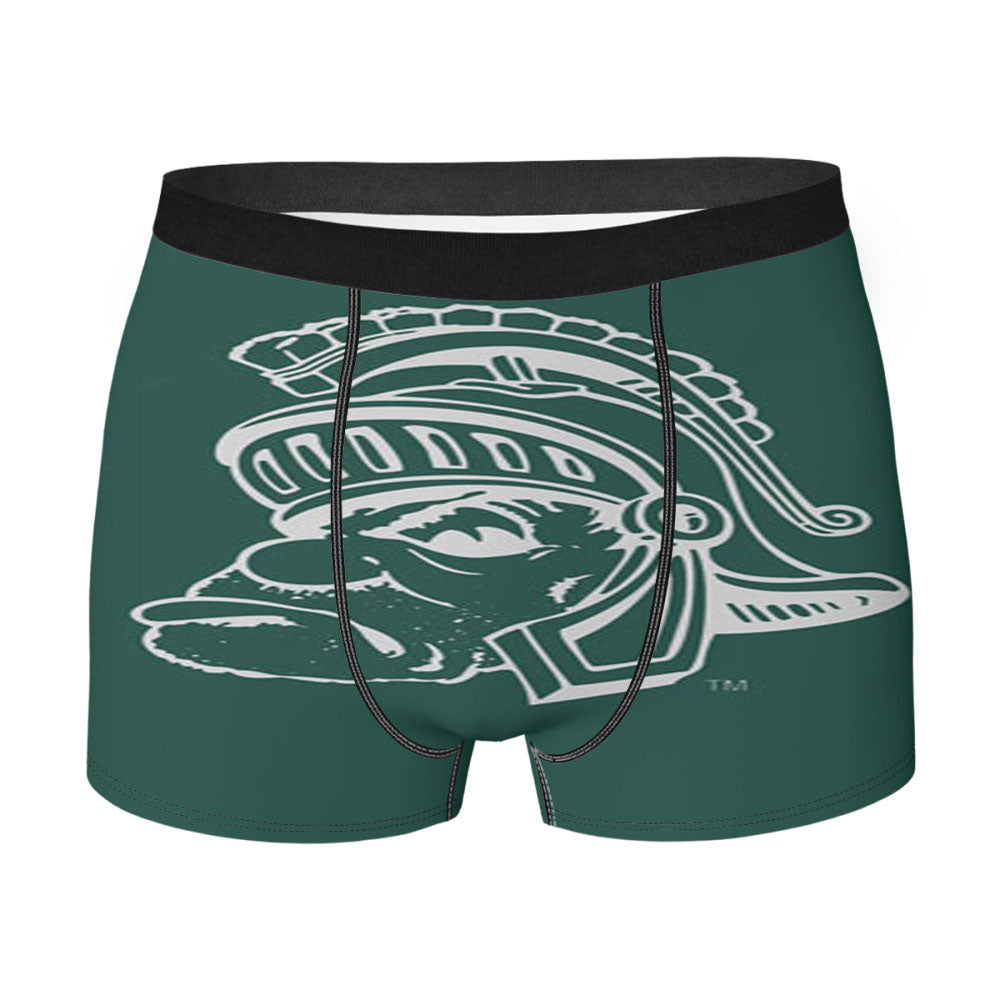 Michigan State Cartoon Men'S Boxer Briefs