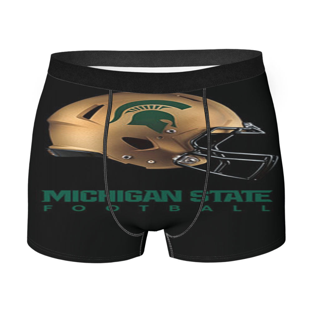 Michigan State Football Men'S Boxer Briefs