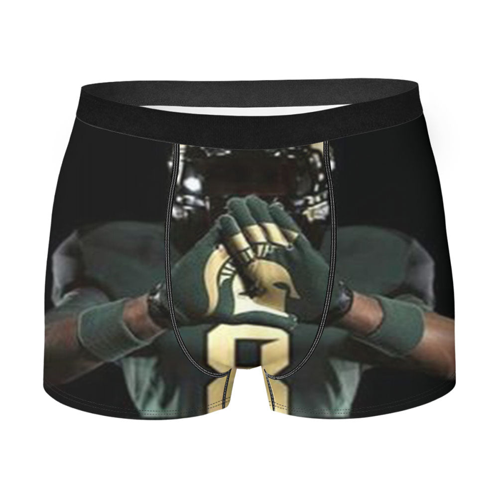 Michigan State New Men'S Boxer Briefs