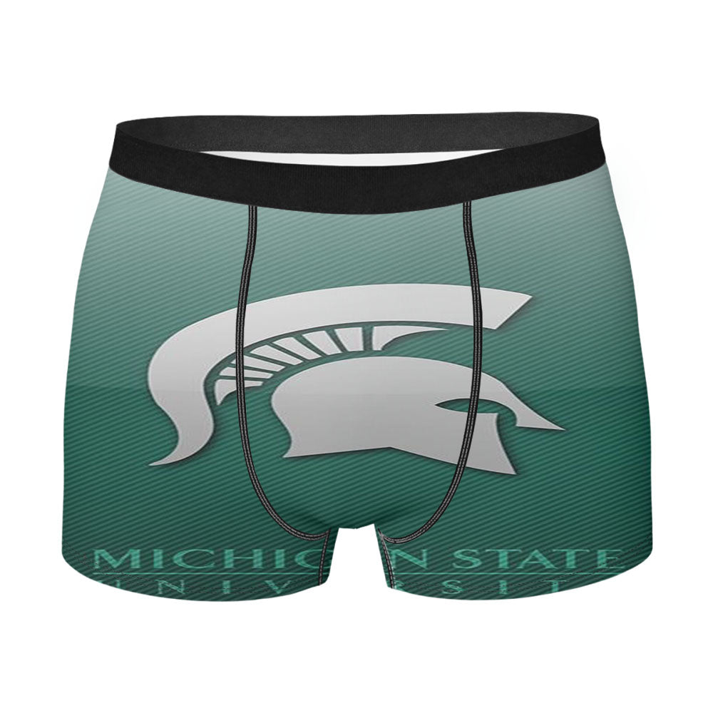 Michigan State University Men'S Boxer Briefs