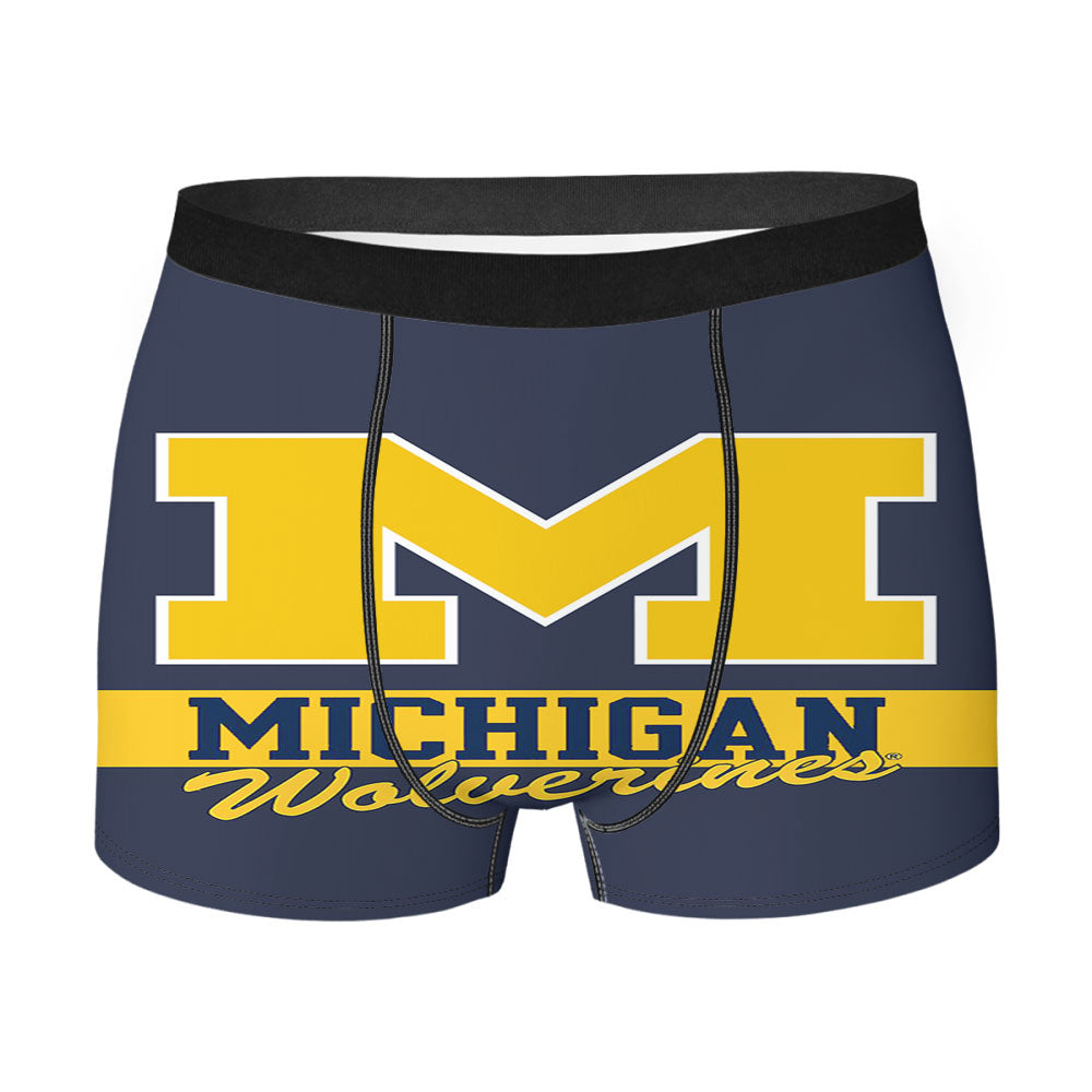 Michigan Wolverines Men'S Boxer Briefs