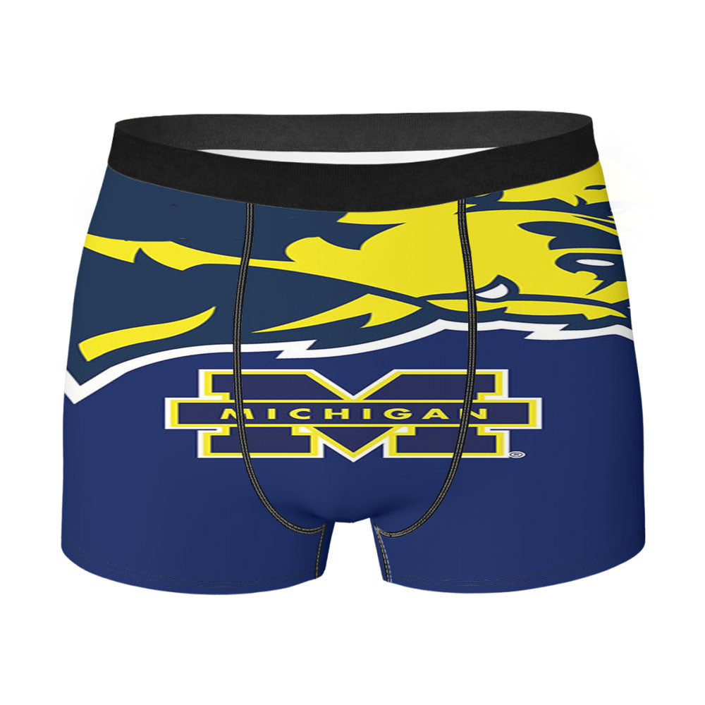 Michigan Wolverines 5 Men'S Boxer Briefs