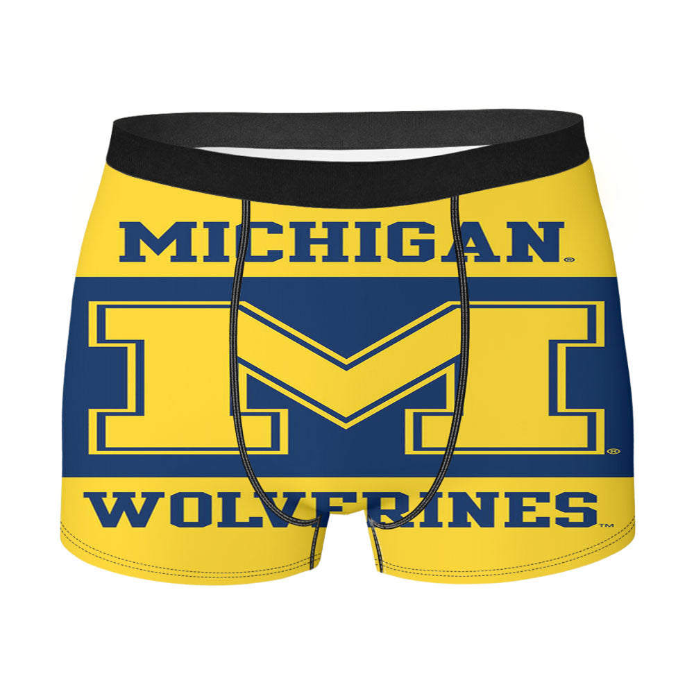 Michigan Wolverines Mobile Wallpaper Men'S Boxer Briefs
