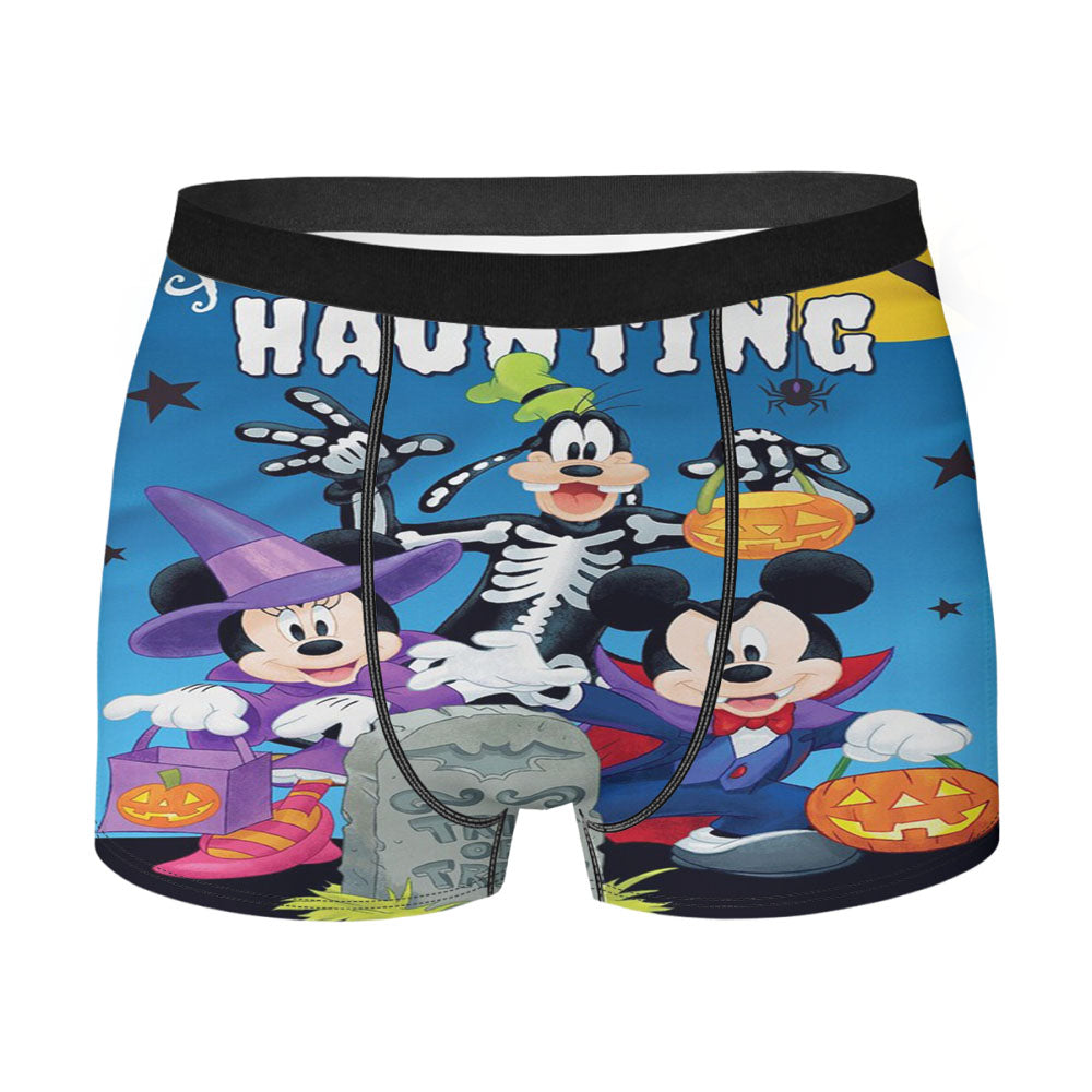 Mickey And Friends Halloween Men'S Boxer Briefs