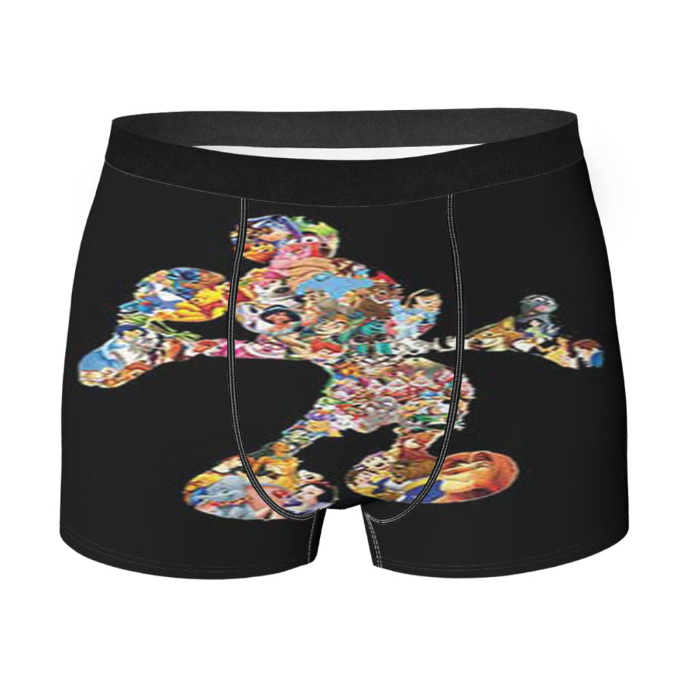 Mickey Mouse Characters Men'S Boxer Briefs