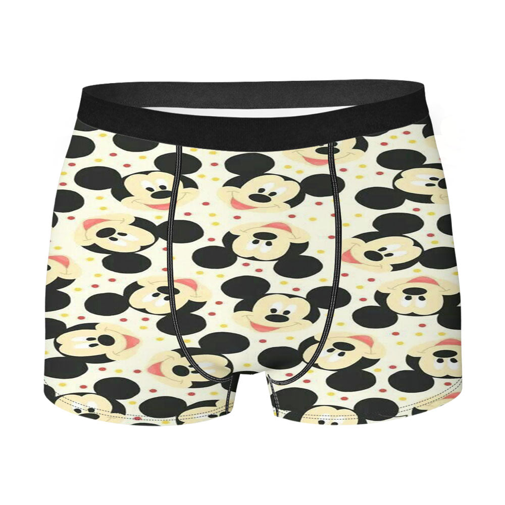 Mickey Mouse Disney Pattern Men'S Boxer Briefs
