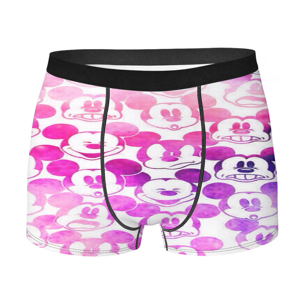 Mickey Mouse Emotic Men'S Boxer Briefs