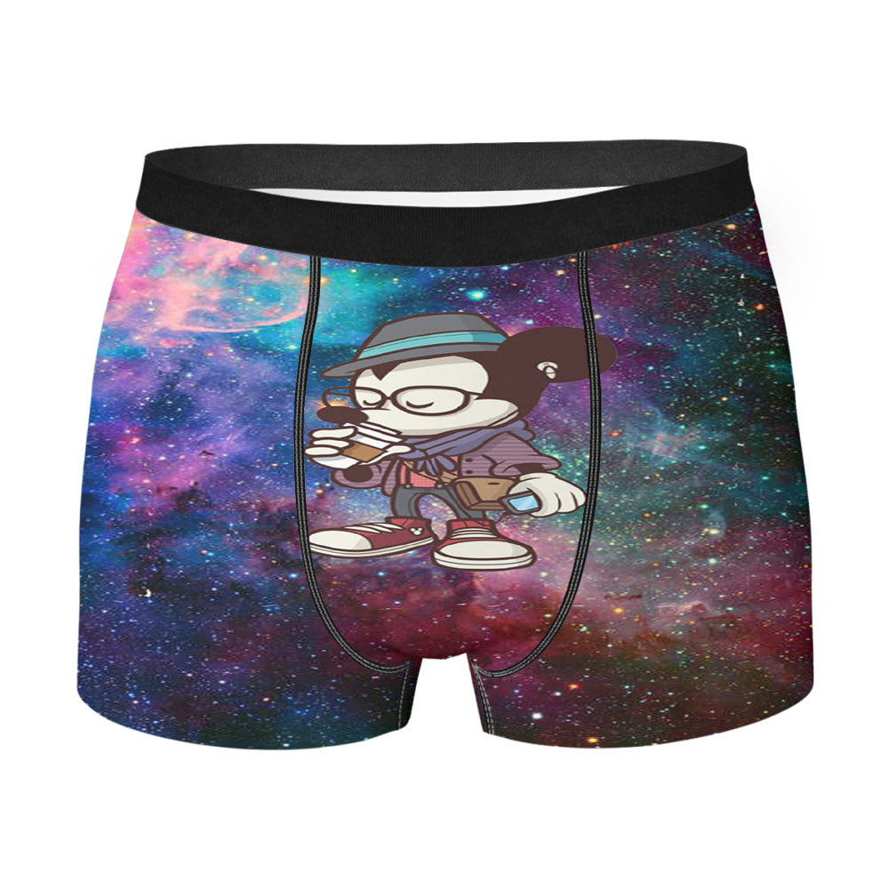 Mickey Mouse Hipster Ga Men'S Boxer Briefs