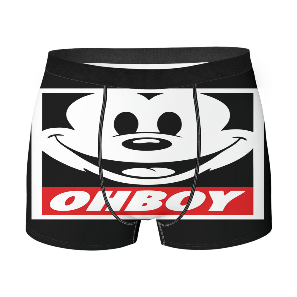 Mickey Mouse Ohboy Men'S Boxer Briefs