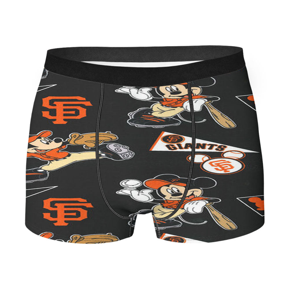 Mickey Mouse San Francisco Giants Men'S Boxer Briefs