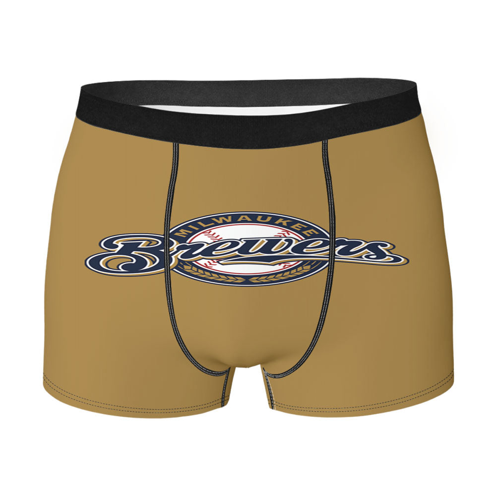 Milwaukee Bre Men'S Boxer Briefs