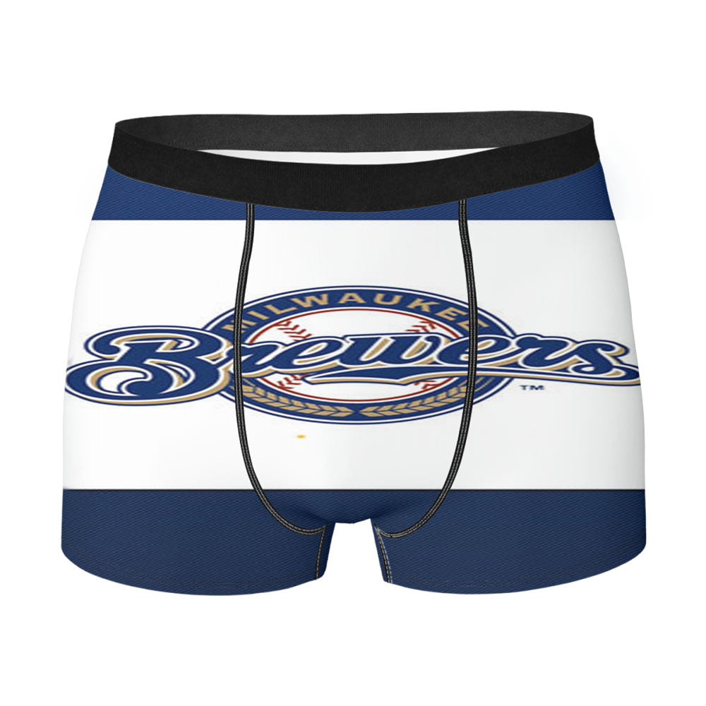 Milwaukee Brewers Baseball Men'S Boxer Briefs