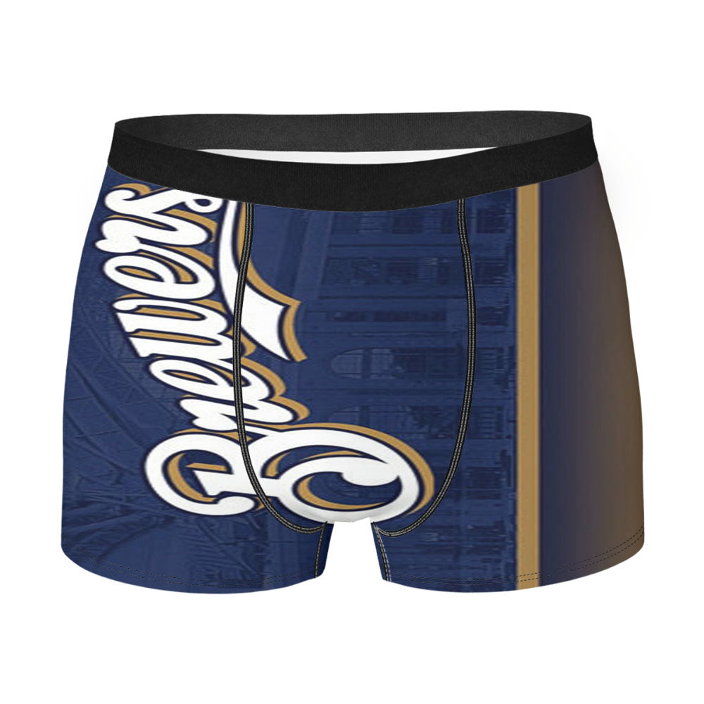 Milwaukee Brewers City Men'S Boxer Briefs