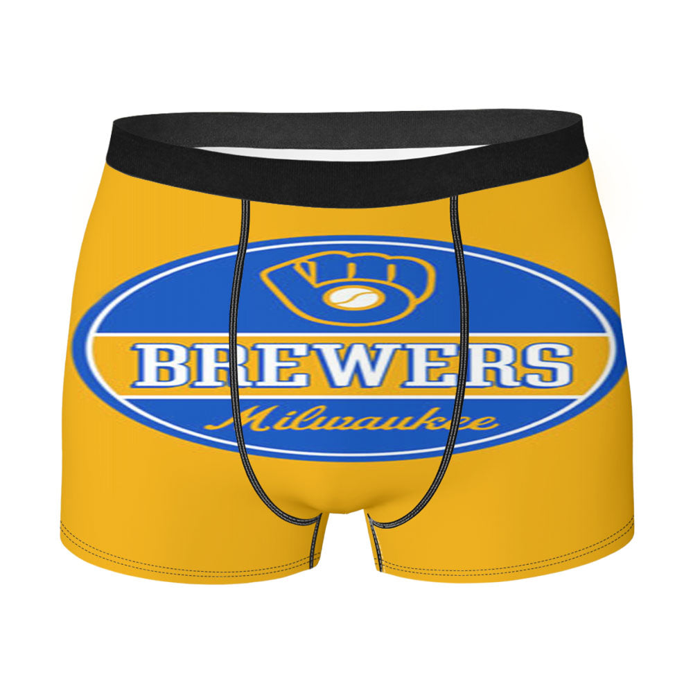 Milwaukee Brewers Icon Men'S Boxer Briefs