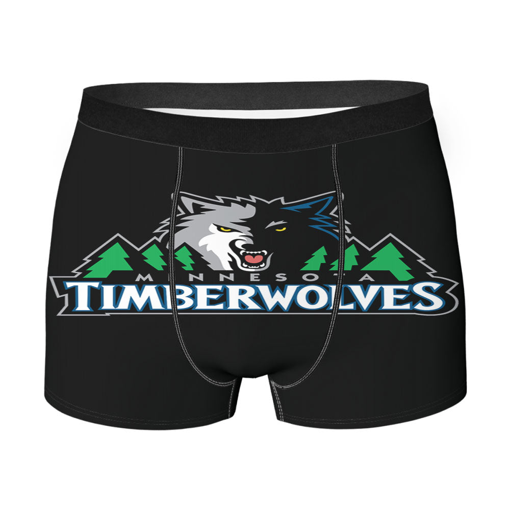Minnesota Timberwolves Men'S Boxer Briefs