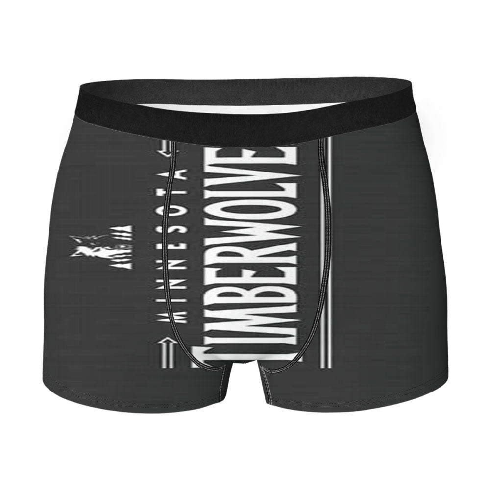 Minnesota Timberwolves Logo Men'S Boxer Briefs