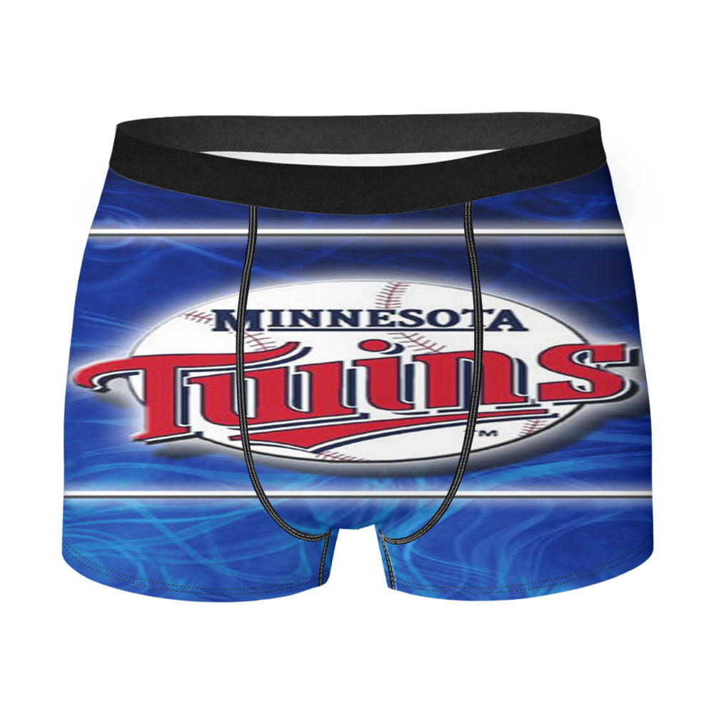 Minnesota Twins Design Men'S Boxer Briefs