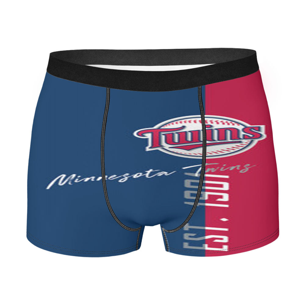 Minnesota Twins Est 1901 Men'S Boxer Briefs