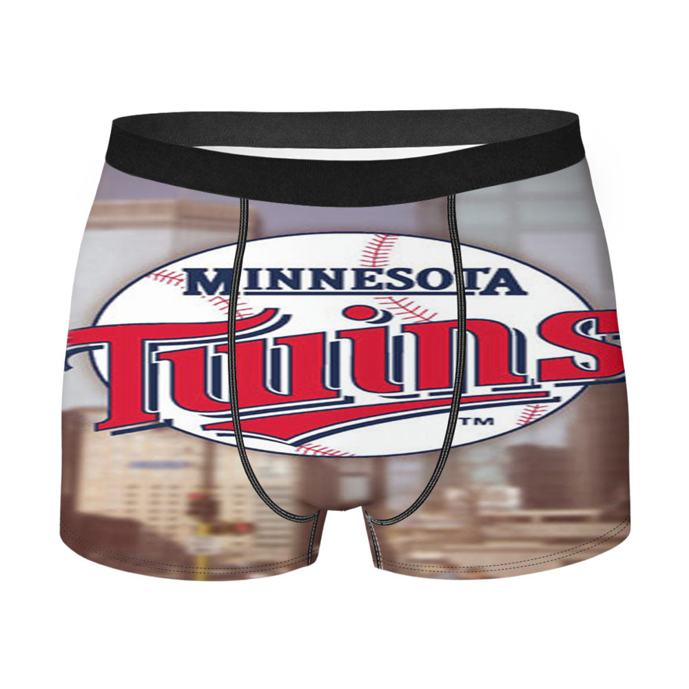 Minnesota Twins In City Men'S Boxer Briefs