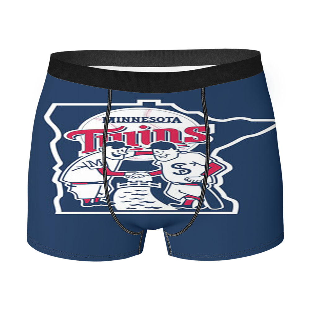 Minnesota Twins Logo Men'S Boxer Briefs