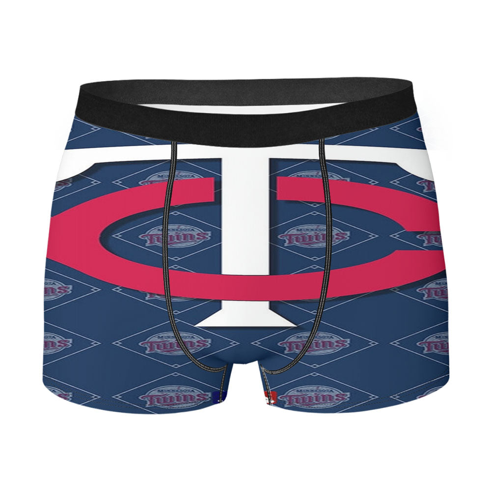 Minnesota Twins Mlb Men'S Boxer Briefs