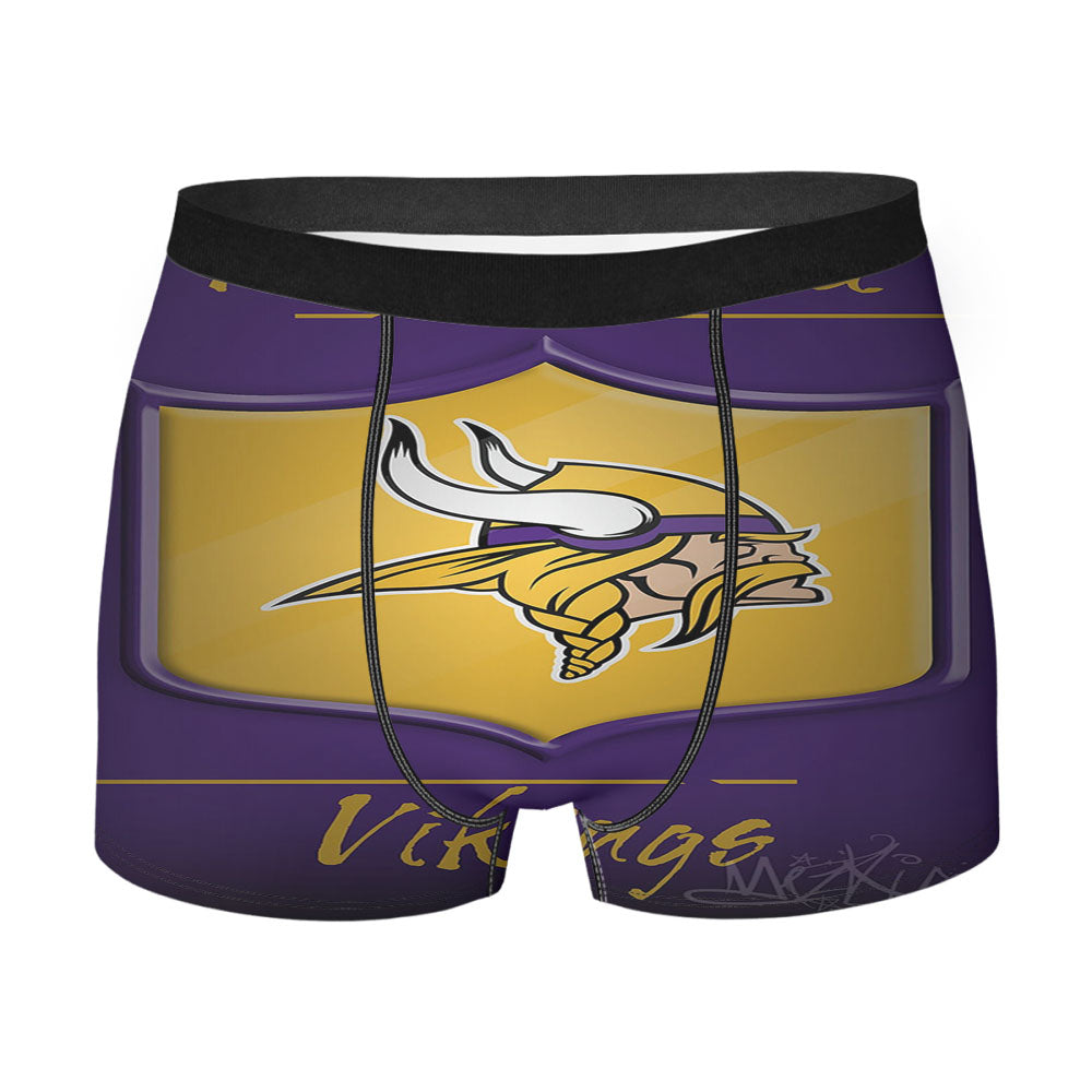 Minnesota Vikings, Adam Thielen Men'S Boxer Briefs