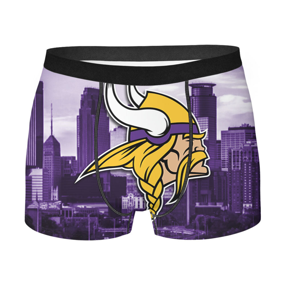 Minnesota Vikings Emblem Men'S Boxer Briefs