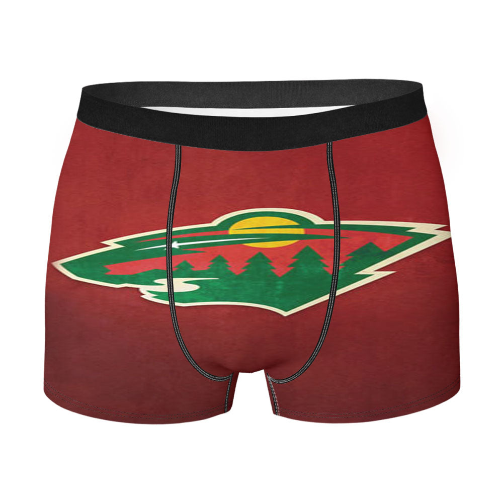 Minnesota Wild Men'S Boxer Briefs