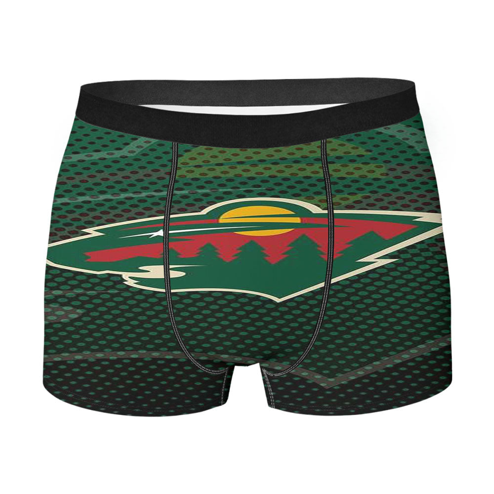 Minnesota Wild Symbol Men'S Boxer Briefs