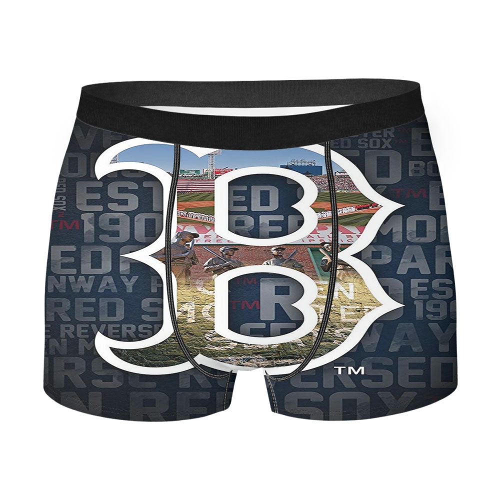 Mlb Boston Red Men'S Boxer Briefs