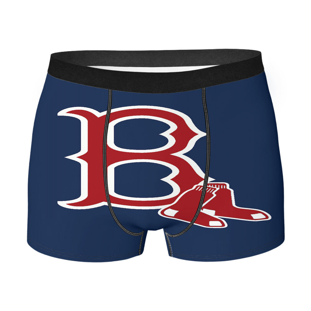 Mlb Team Boston Red Sox Men'S Boxer Briefs