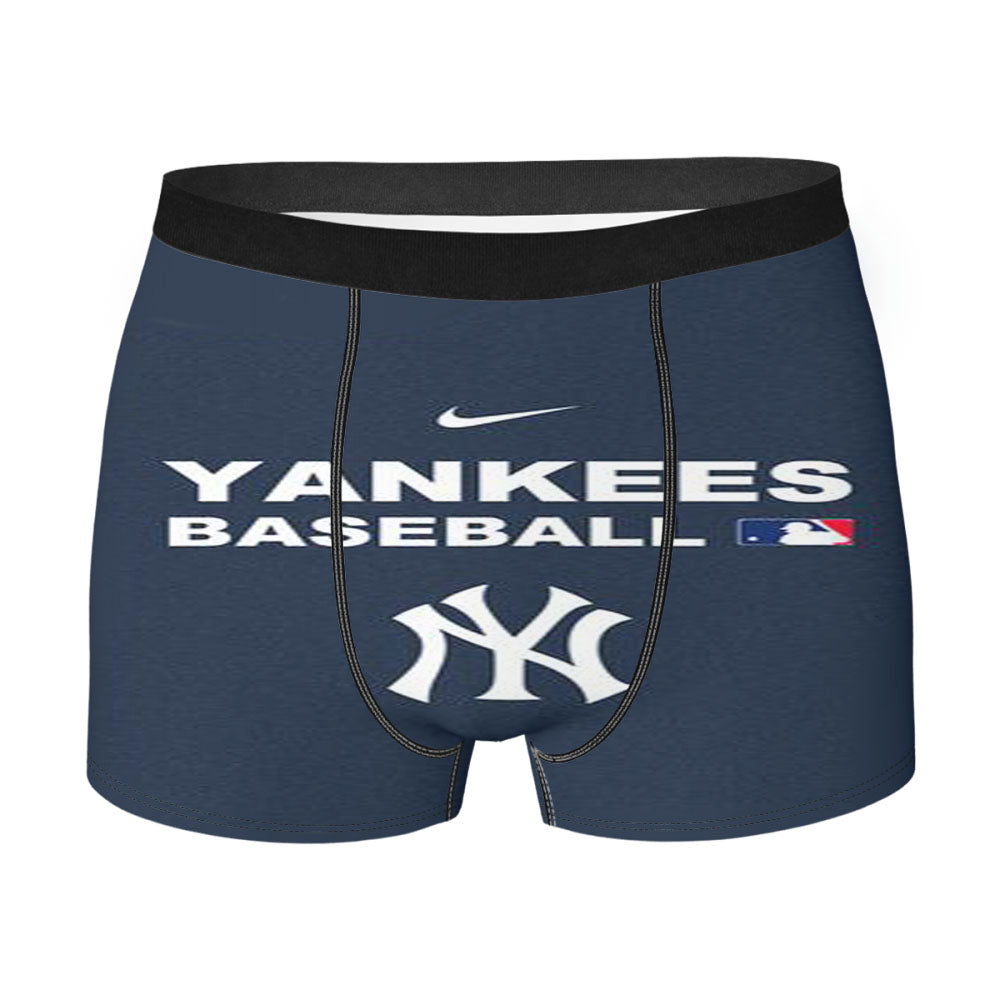 Mlb Yankees Navy Nike Men'S Boxer Briefs